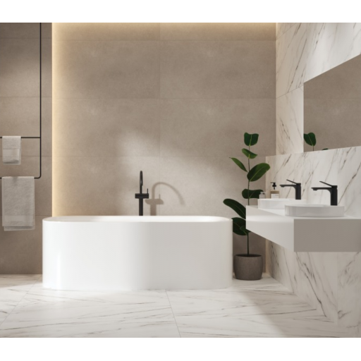 Керамогранит Meissen Keramik Bliss A17541 60*120 белый